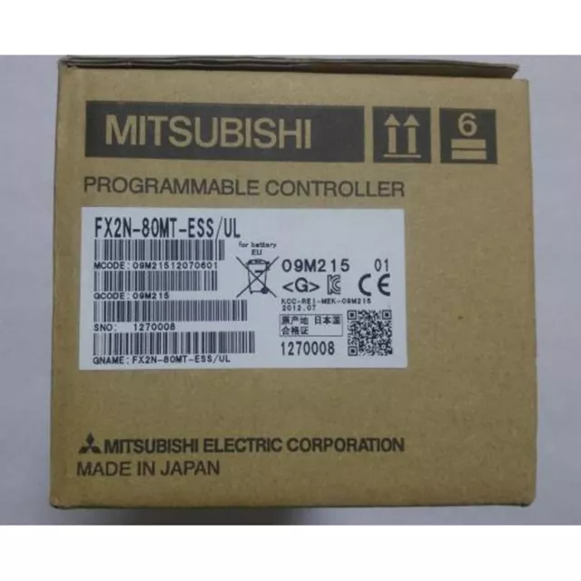 1PC New Mitsubishi FX2N-80MT-ESS/UL PLC Programmable Controller