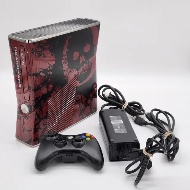 Microsoft Xbox 360 S Gears of War 3 Limited Edition 320GB Red