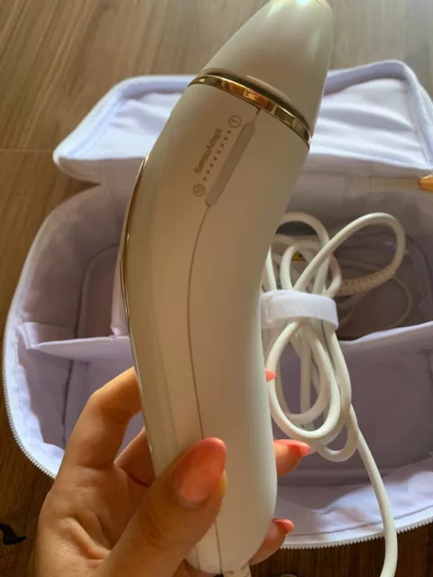 Braun Silk-Expert PRO 5 Epilatore Luce Pulsata Bianco E Oro