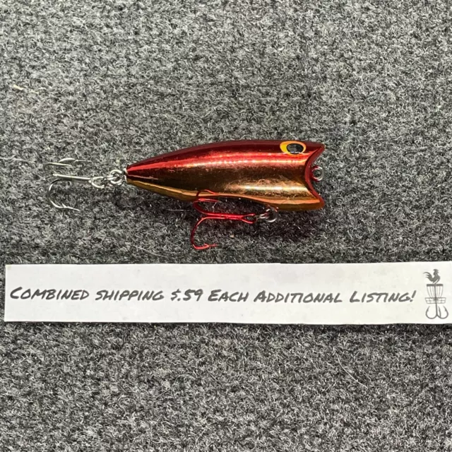 VINTAGE BAGLEY'S POP n b 2 fishing lure nice color $8.99 - PicClick
