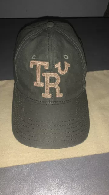 New True Religion Green TR Logo Baseball Hat Cap One Size & Unisex