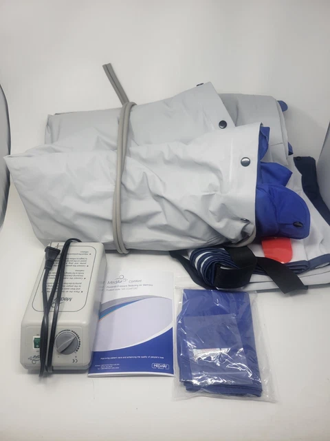 Medair Comfort Iso13485 Powered Pressure Reducing Air Mattress W Pump!