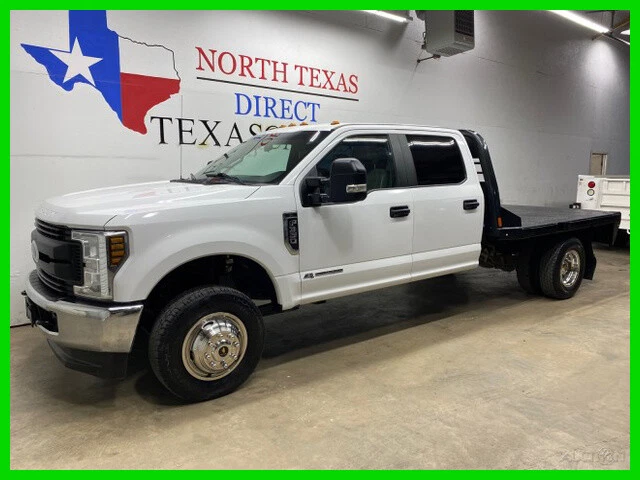 2019 Ford F-350 XL 4x4 Diesel Dually Flat Bed Bluetooth Camera Tow