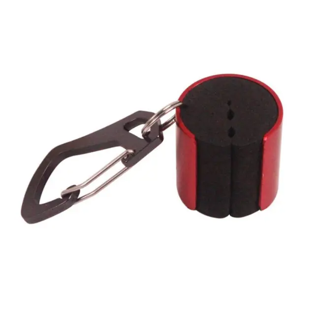 2PC PORTABLE FISHING Rod Hanging Clamp w/ Carabiner Fishing Pole Holder Red  $11.99 - PicClick AU