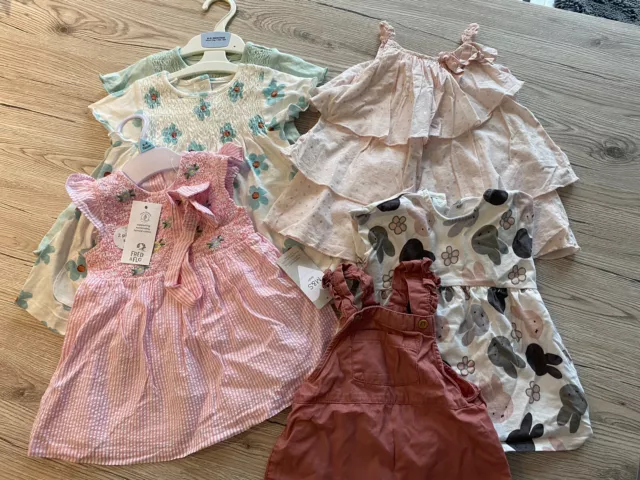 Baby Girl Clothes Bundle 6-9 months Spring Summer - 25 Items (005)