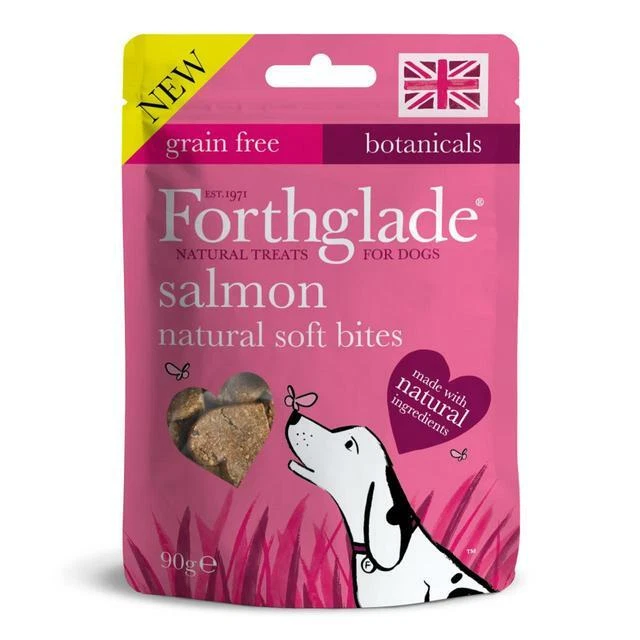 Forthglade Grain-Free Natural Dog Treats Soft Chews Meaty Botanical Bites Food