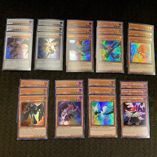 27 Card Blackwing Deck Core BLCR Yu-Gi-Oh!