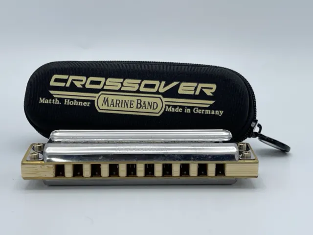 Hohner Marine Band Crossover Diatonic Harmonica Key of C