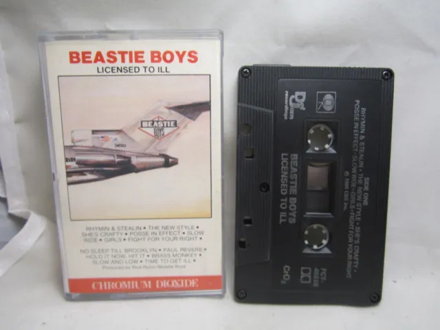 Beastie Boys Licensed To ILL Cassette, Used, Canada.