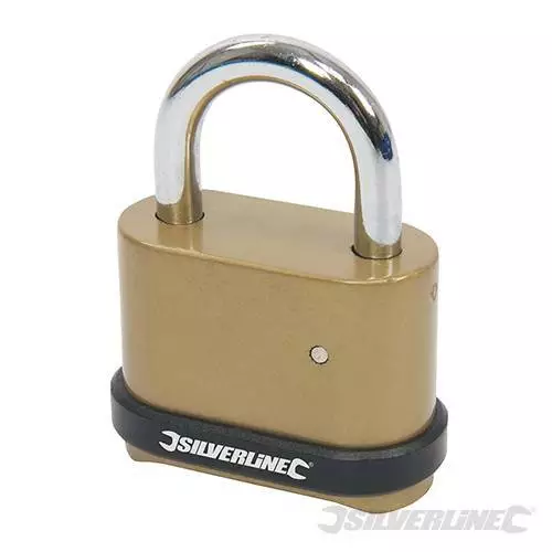Silverline en Alliage de Zinc Combinaison Cadenas 4-Digit 50mm -472645