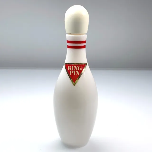 VTG Avon King Pin Bowling Pin Blend 7 After Shave Empty Decanter Collectable 4oz