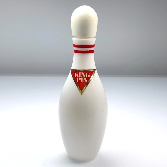VTG Avon King Pin Bowling Pin Blend 7 After Shave Empty Decanter Collectable 4oz