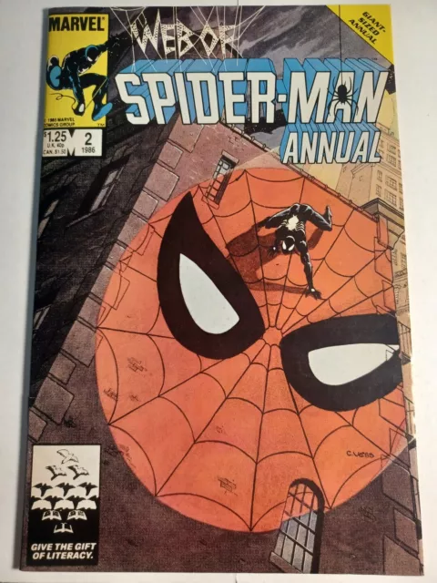 Web of Spider-Man Annual #2 FN/VF Marvel Comics c219