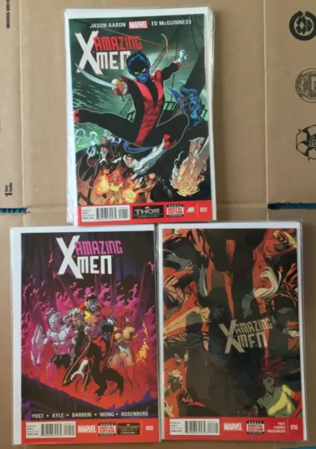 Amazing X-Men #1-19 + Annual (NM+)2014 Marvel comic lot complete series run