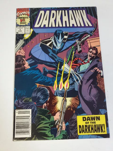 Darkhawk #1 - Newsstand Edition 1st Appearance - Marvel Comics 1991