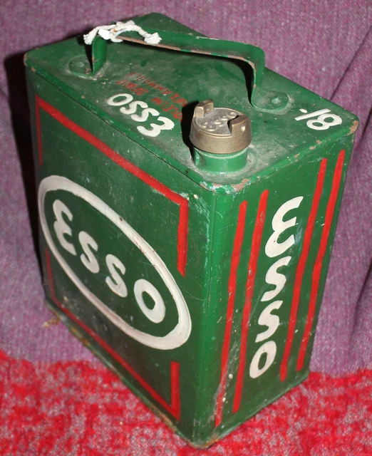 VINTAGE ESSO FUEL Can 48.46 PicClick