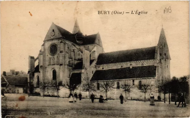 CPA AK BURY - L'Église (423716)
