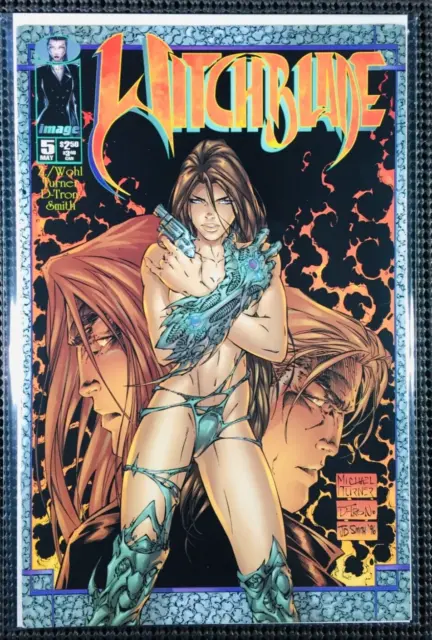 "WITCHBLADE" Issue #5 IMAGE COMICS 1996 Michael Turner Cover NICE!!! TOP COW!