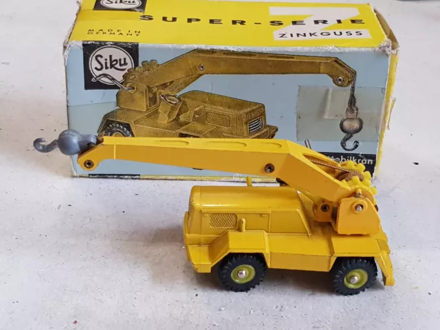 K-57 siku V258 Liebherr Mobilkran AK 50 B gelb OVP