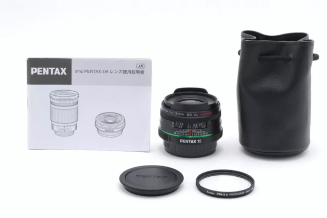 【NEUWERTIG】SMC PENTAX-DA 15 mm f/4 ED AL limitiertes Objektiv aus Japan