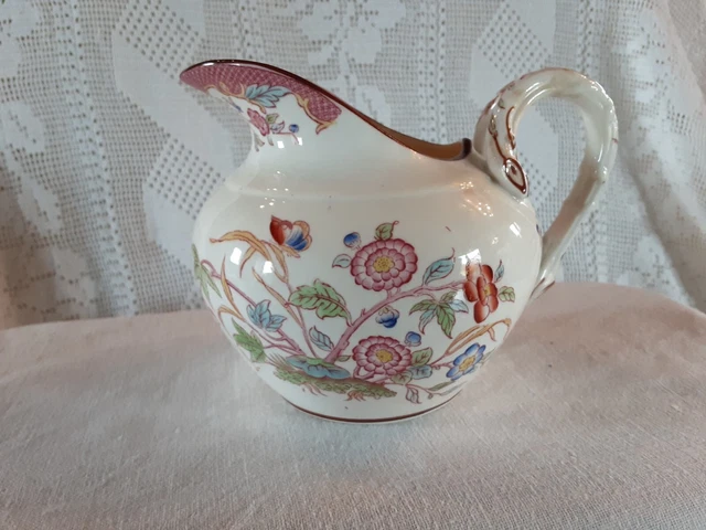 pot à lait porcelaine Sarreguemines Minton.