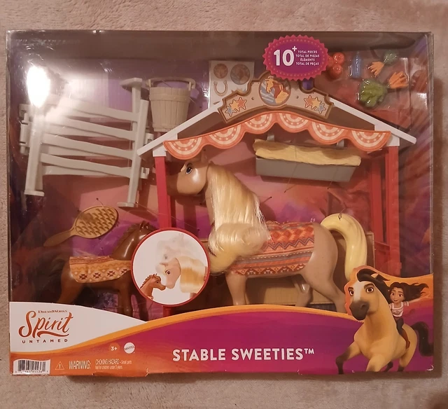 Spirit Stable SPIRIT UNTAMED STABLE Sweeties Horse Playset Dreamworks Mattel Gift £9. ...
