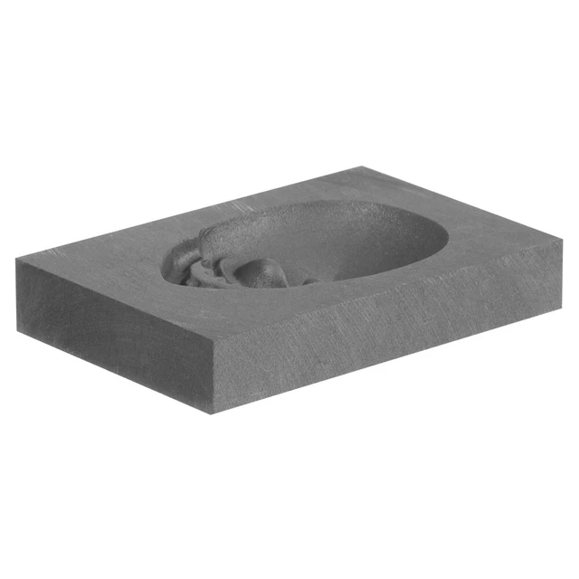 Molde de pérgota de grafito con molde de fundición de alta densidad molde de cráneo plata