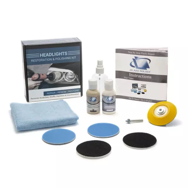Car Headlight Restoration Kit Cleaner Headlight Polish Liquid Repair Fluid  30ml 