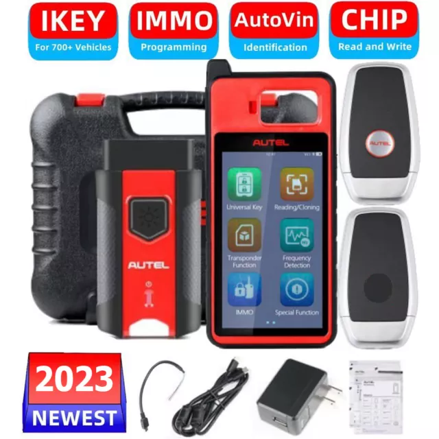 Autel MaxiIM KM100 2024 Version Key Progra//mmer Immobilizer Tool Key Creation