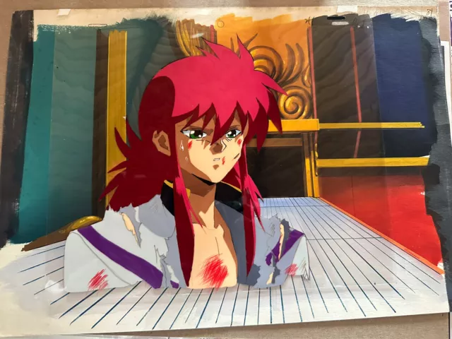 YUYU HAKUSHO YOSHIHIRO TOGASHI BOTAN ANIME PRODUCTION CEL 