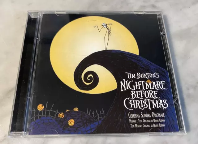 Cd Ost "Nightmare Before Christmas" (Renato Zero) Ed. Vendita Walt Disney 2006