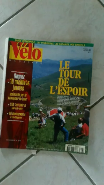 revue collector VELO MAGAZINE n°355: numero special TOUR  de france juillet 1999