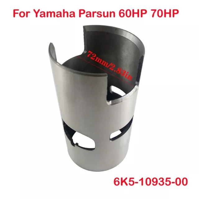 Cylinder Liner Sleeve 6K5-10935-00 For Yamaha Parsun 60HP 70HP Outboard Motor
