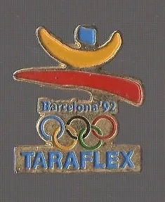 Pin's jeux olympiques de Barcelone 92 / Taraflex