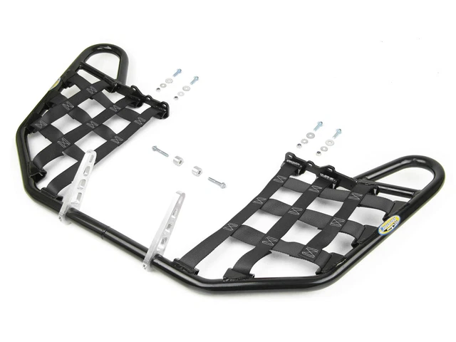 Honda TRX450R TRX 450R 450 R ER Nerfbars Atv Nerf Bars Black Bars/Black Nets
