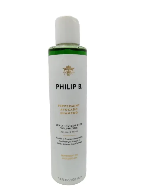 Philip B Peppermint Avocado Shampoo 7.4 fl oz. BRAND NEW, AUTHENTIC