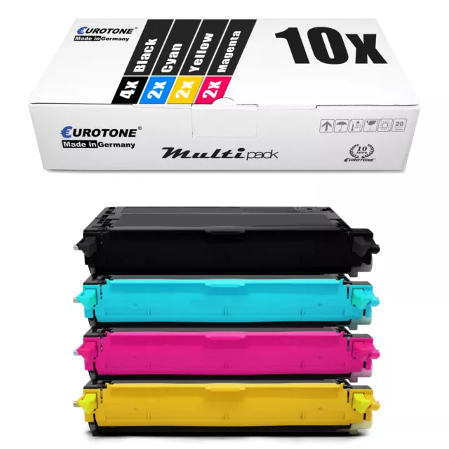 10x Eco Cartridge for Dell 3115-cn 3110-cn