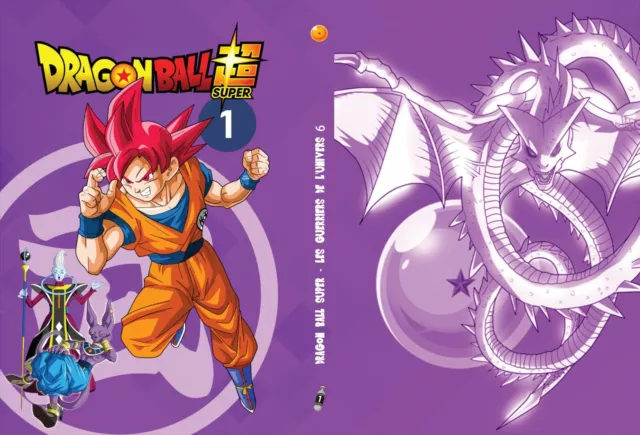 Dragon Ball Super Manga Edition Color Tomes 17 Traduit en Français Goku  Vegeta