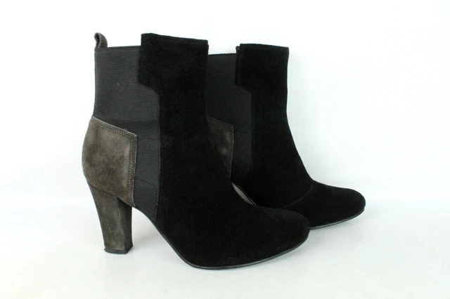Bottines andré daim noir T 39 / UK 5 TRES BON ETAT