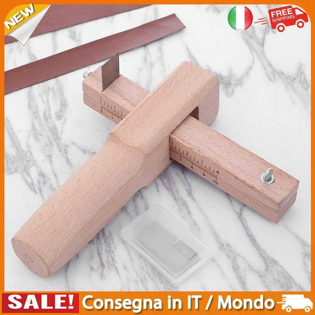 IT Belt Cutter Leather Craft Strap Maker Cutting Tool Adjustable Cutting Ruler