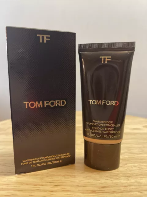 Tom Ford Waterproof Foundation / Concealer 7.5 Caramel 1.0oz 30ml NIB See Pics