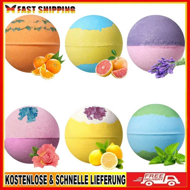 Skin Whitening Bath Bombs Anti Stress Exfoliating Bubbles Ball Bath Salt Ball