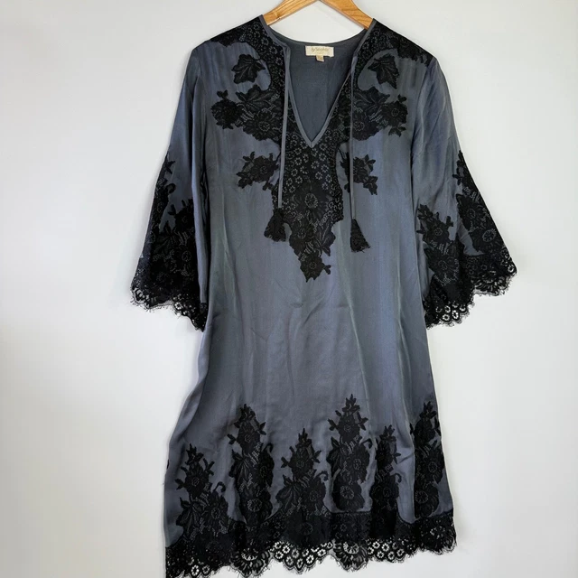 sachin and babi light blue dress Sophie Gray Dress FOR SALE!