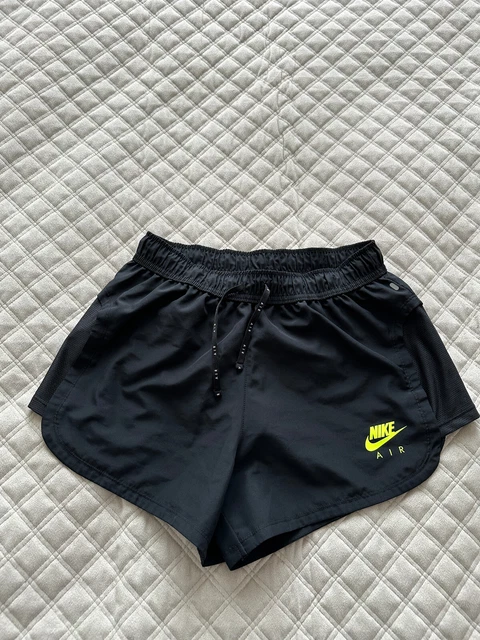 Pantaloncini Da Corsa Nike Air Da Donna Neri Split Side Taglia M