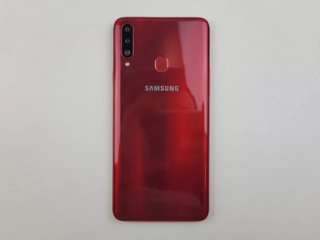 Samsung Galaxy A20s (SM-A207M/DS) 32GB - Red (GSM Unlocked) Dual SIM - J0769 2