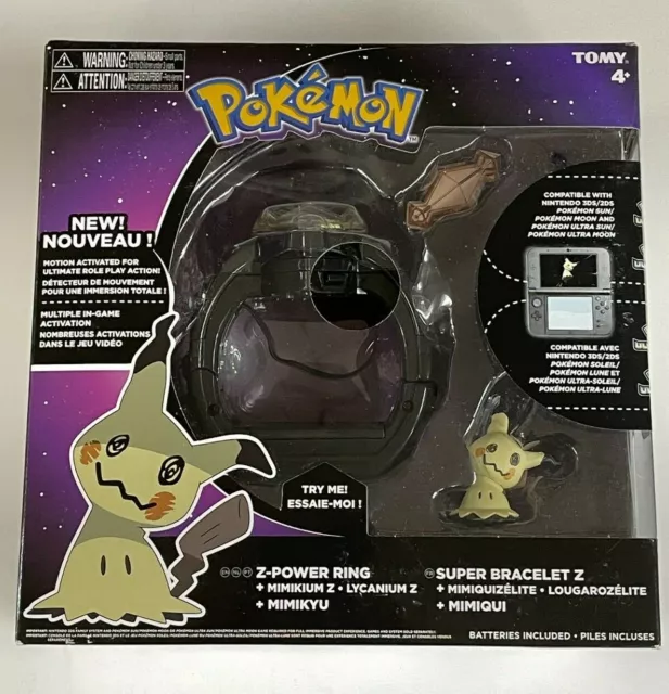Pokemon Z Power Ring Special Set Ring & 3 Crystals Takara Tomy Japan Import