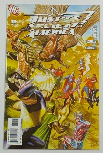 DC Comics - JSA - Justice Society of America #19 - 2008 - VFN/NM - Combine Ship