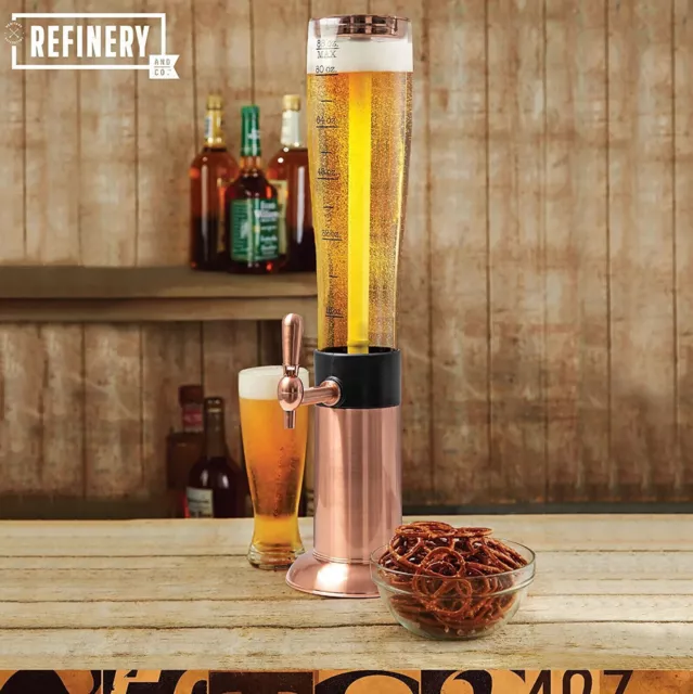 https://www.picclickimg.com/HdgAAOSwi2dlccI~/Beer-and-Beverage-Tower-Dispenser-26-L-With.webp