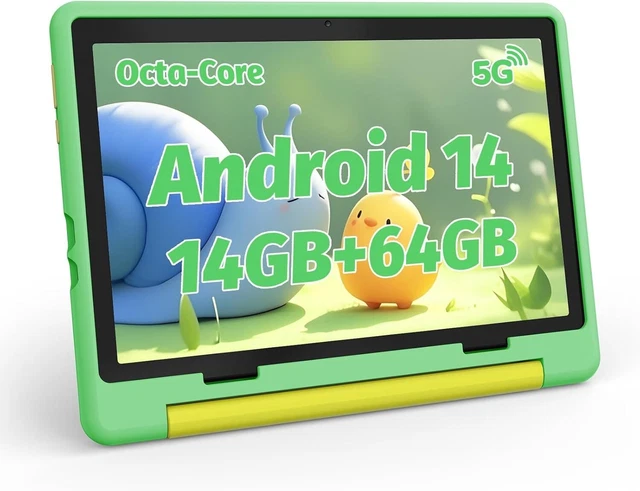 ANDROID TABLET 10 Inch 5G Wifi - 14GB RAM+64GB Octa Core Shockproof ...