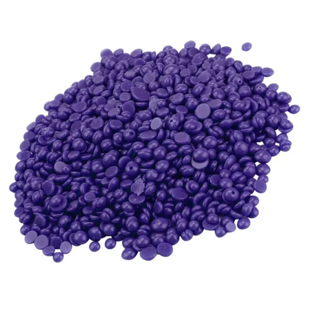 Perlina depilatoria indolore senza strisce 400 g (viola)